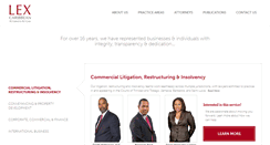 Desktop Screenshot of lexcaribbean.com